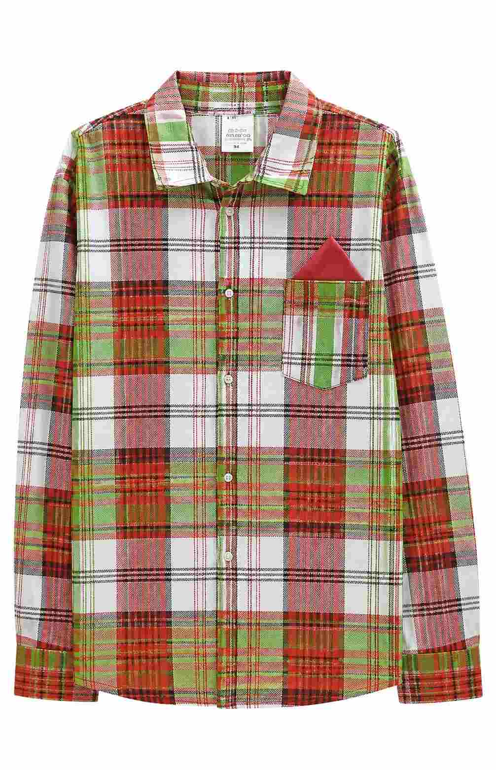 CAMISA JUNINA XADREZ  JUVENIL REF 421